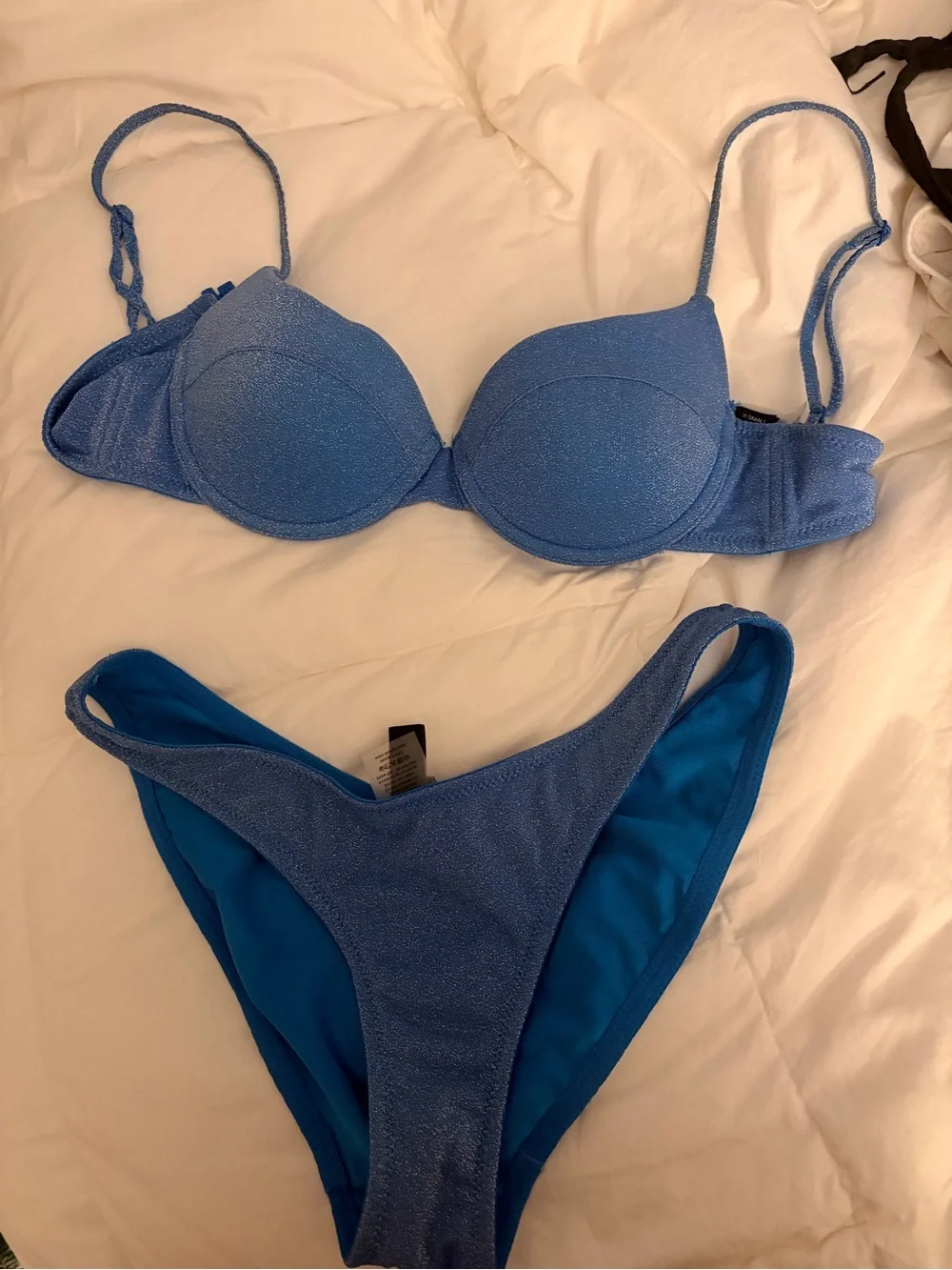 triangl swimwear Sparkling Blue Bikini Set